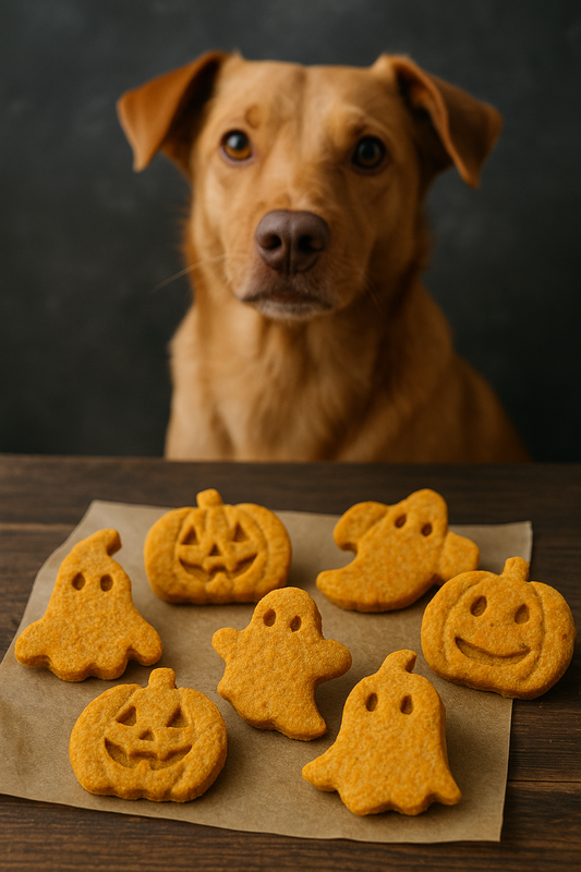 Recette d’Halloween : des biscuits maison pour chiens