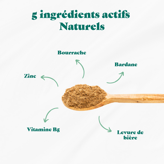 Complément alimentaire Peau et Pelage naturel - Chien et Chat - 54g