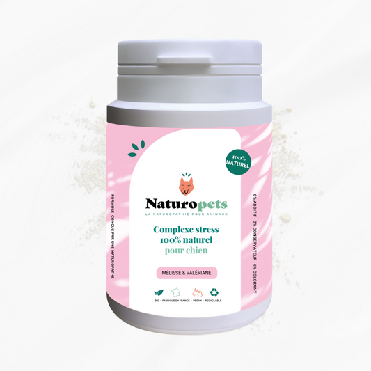 Anti stress pour chien naturel valériane et mélisse - 54g