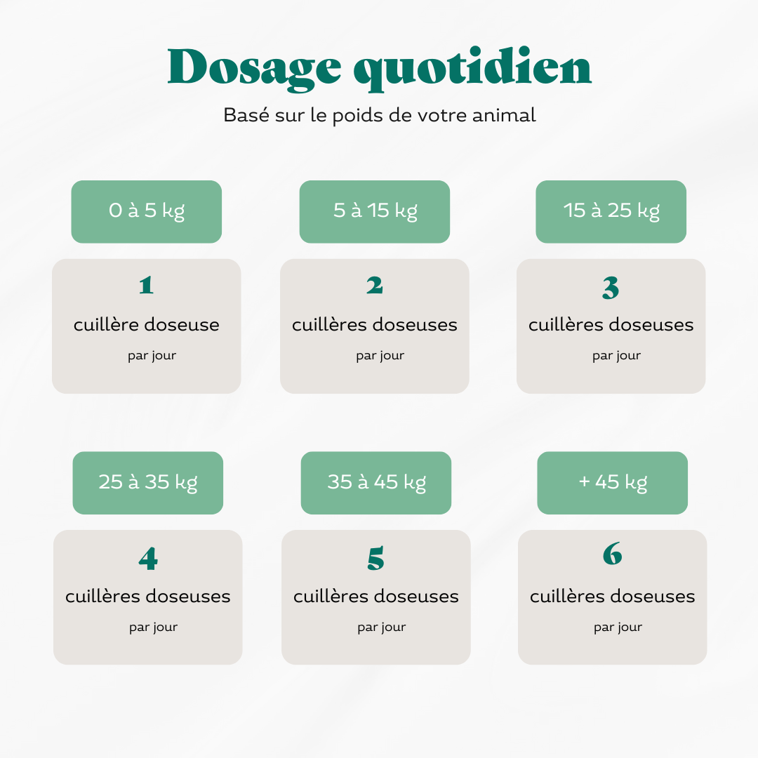 Complément alimentaire Peau et Pelage naturel - Chien et Chat - 54g