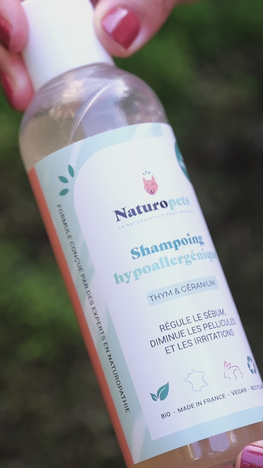 shampoing naturel chien et chat