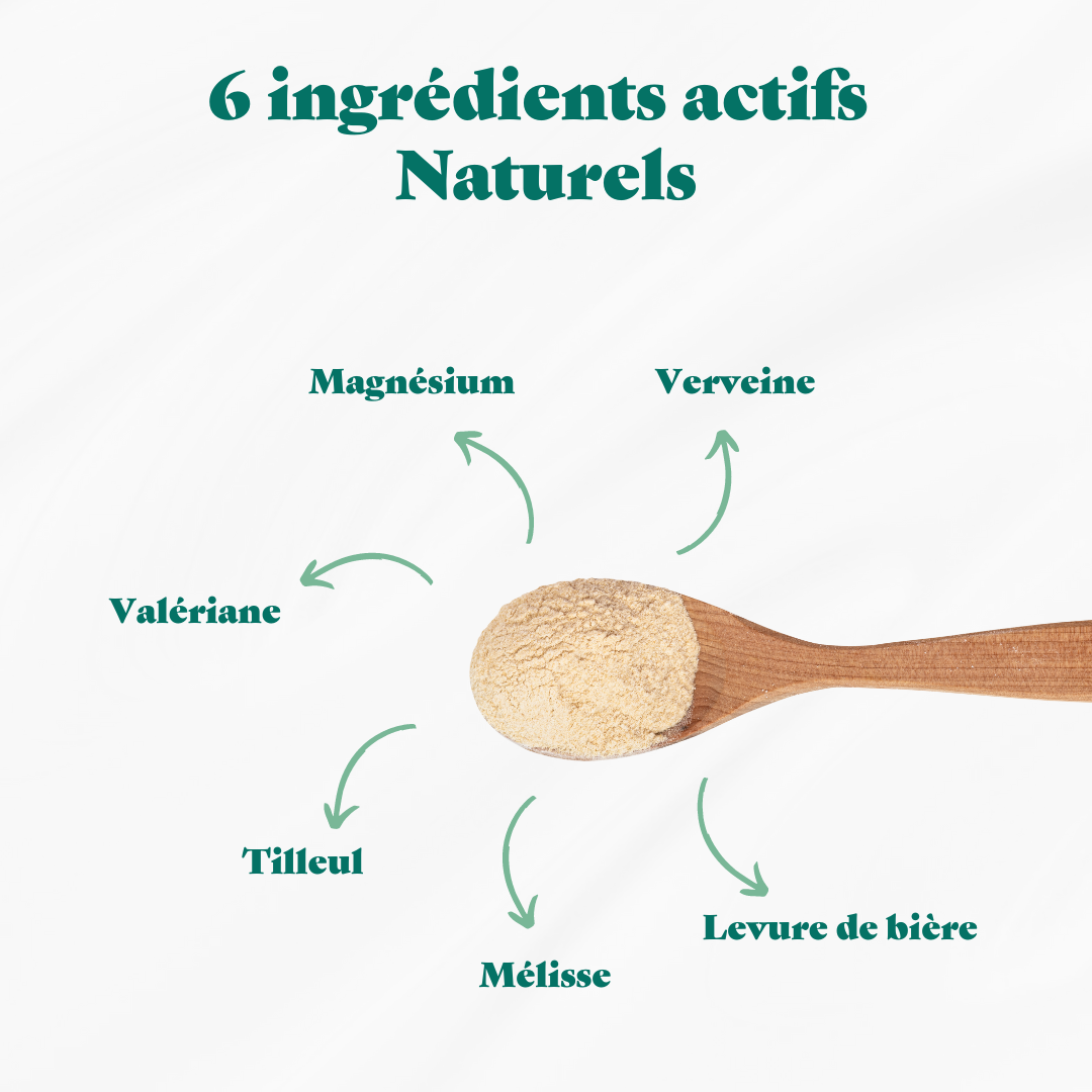 Complément alimentaire anti stress chien ingrédients