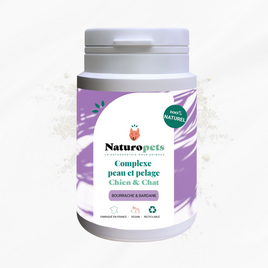 Complément alimentaire Peau et Pelage naturel - Chien et Chat - 54g