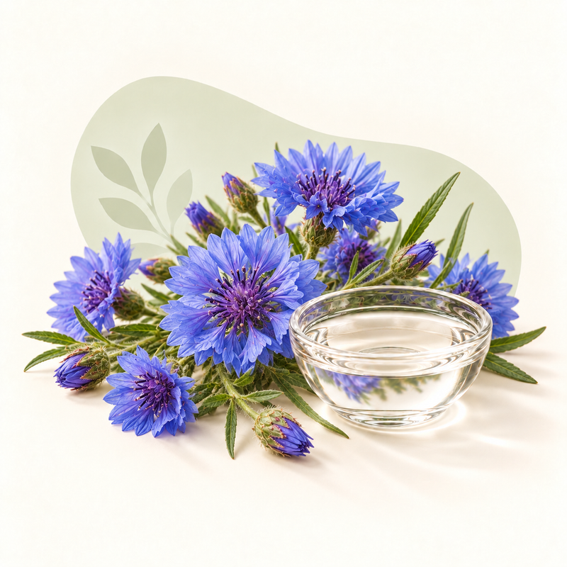 Eau florale de bleuet