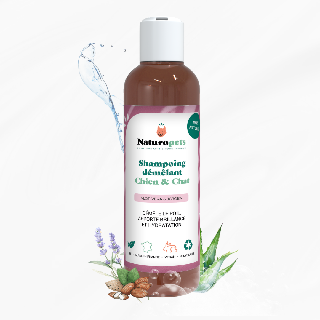 Shampoing démêlant naturel et BIO Chien et Chat - 200ml
