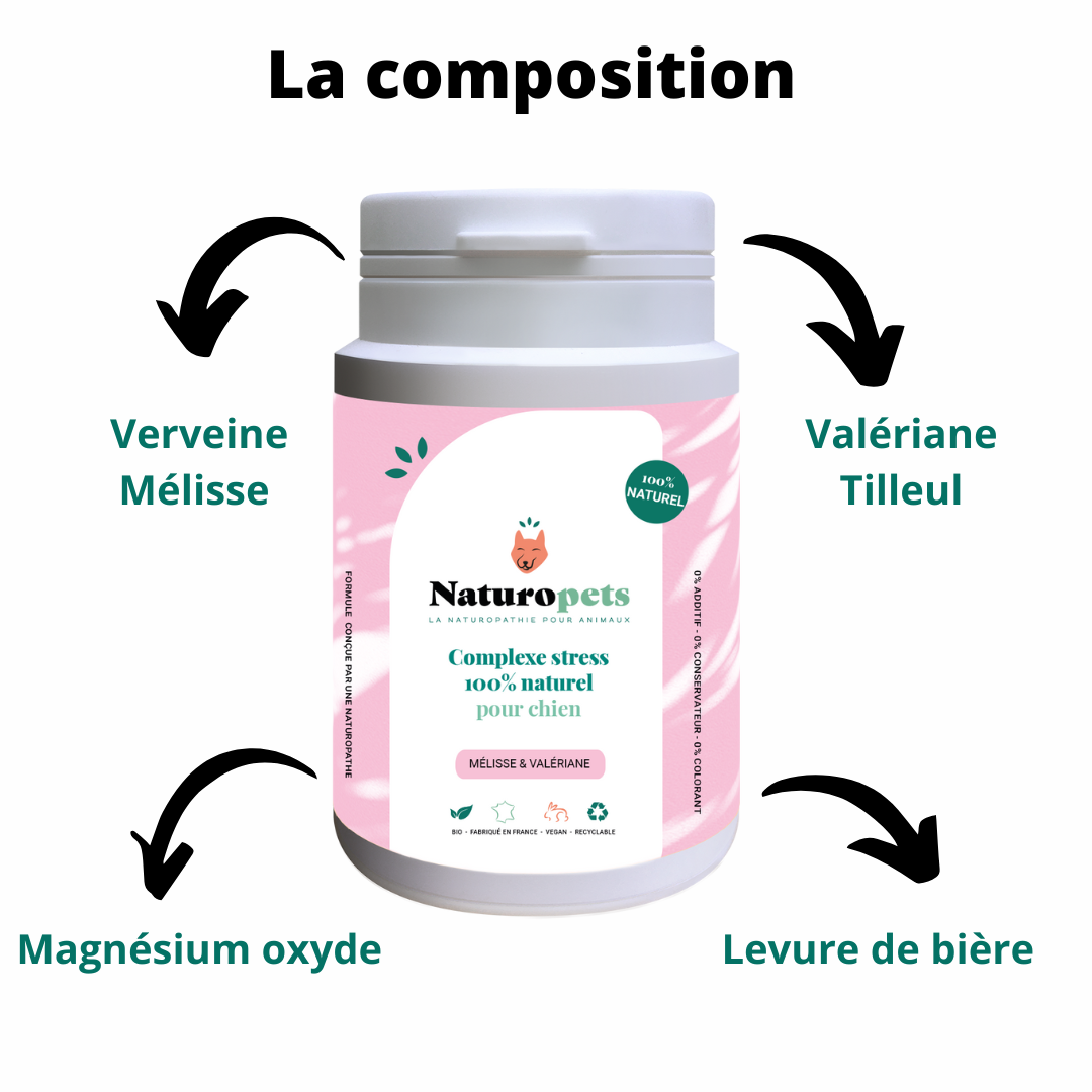 Complexe Stress 100% naturel – Chien