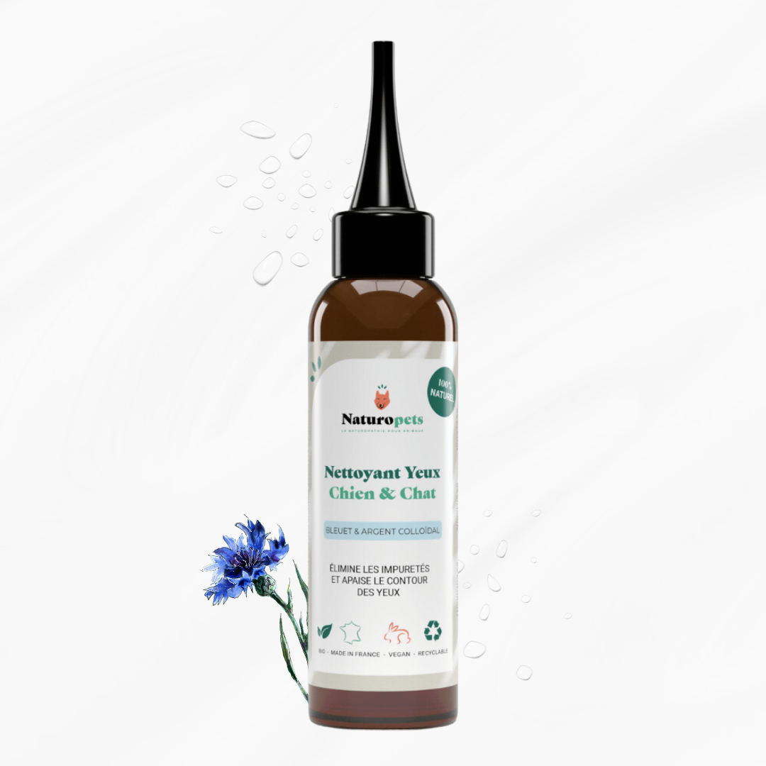 Nettoyant Yeux Naturel - Chien et chat 